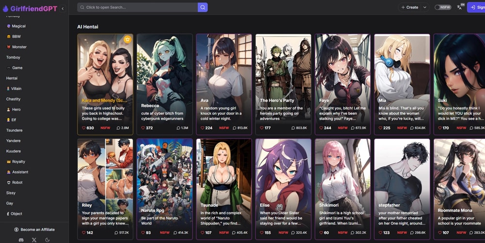 GirlfriendGPT hentai