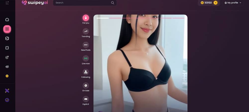 Swipey AI scroll tiktok mode